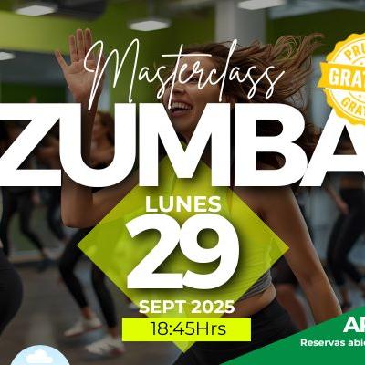 Masterclass de Zumba GRATIS en Gimnasio Serranillos – Lunes 29 de septiembre a las 18:45h